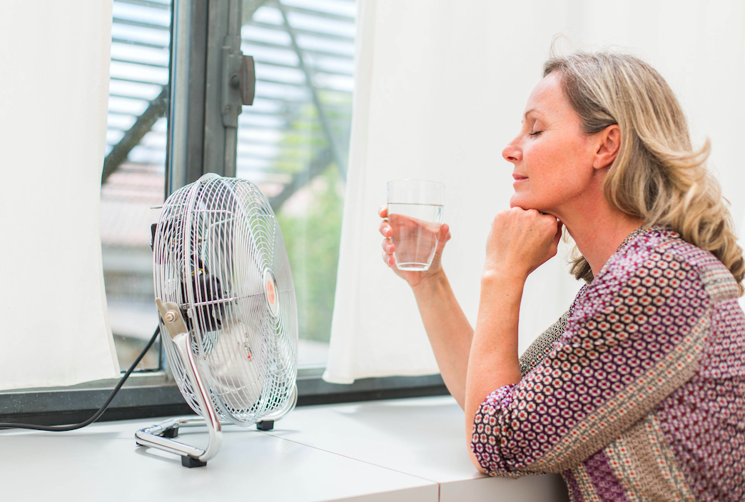 Sales of fans are on the rise because of the hot weather (Picture: Rex)