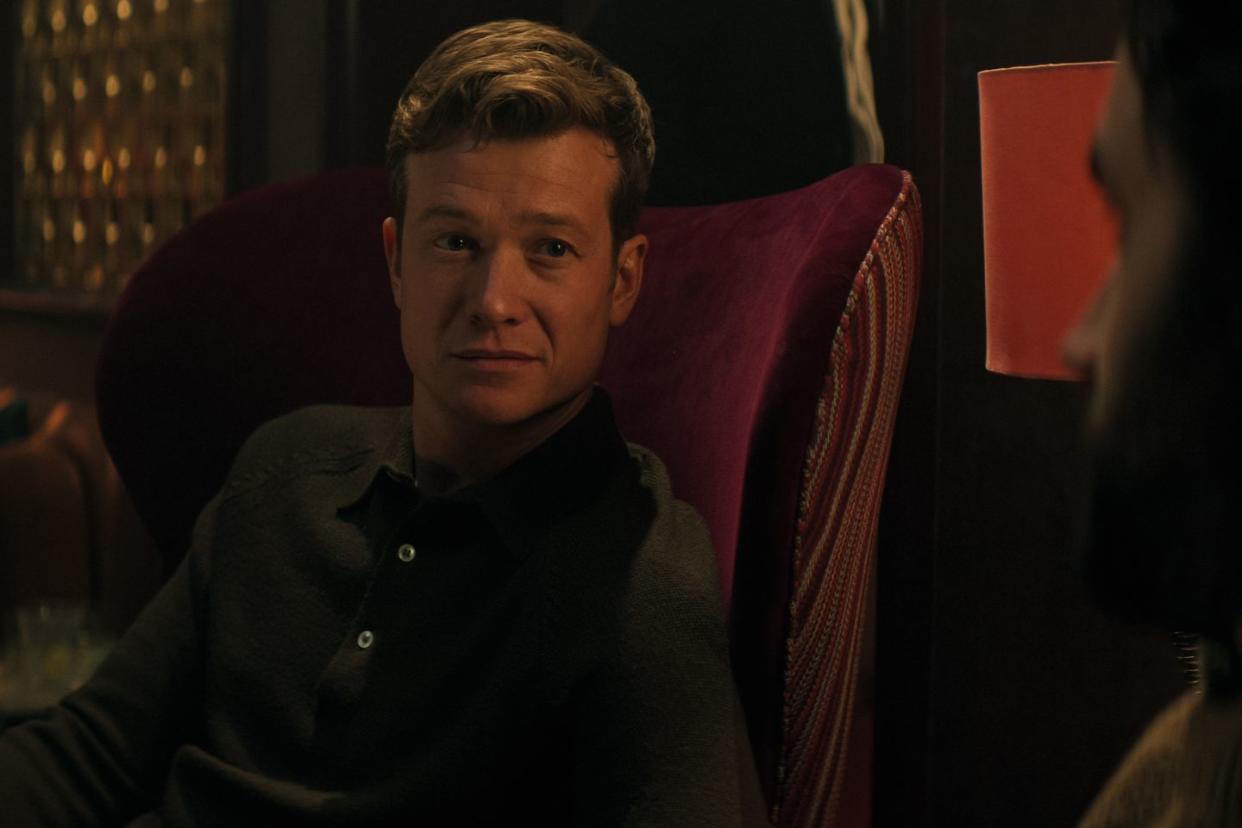 you ed speleers as rhys in episode 401 of you cr courtesy of netflix © 2022