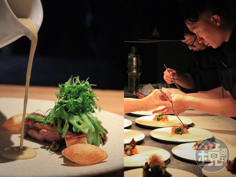 台中法式料理餐廳「L'Atelier par Yao」祭出新一季菜單，以職人之姿展現出法式料理新樣貌。