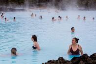 <p>Iceland came second with a personal wealth of £328,000 (Getty) </p>