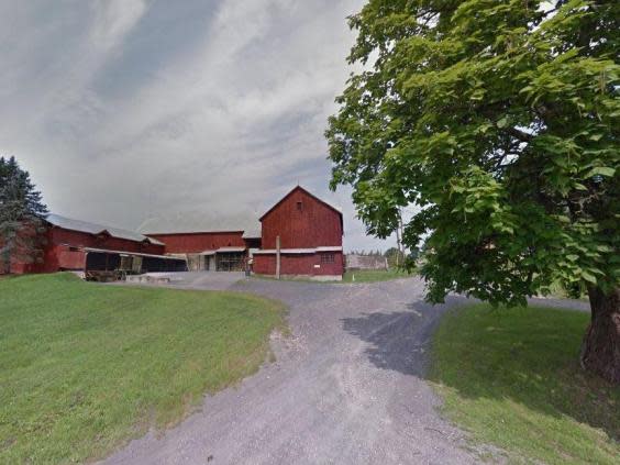 Angry Orchard's tree-lined 60 acre plot in New York's Hudson Valley (Google)