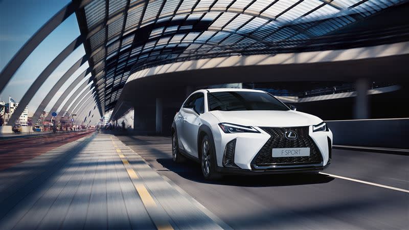 Lexus BX也將推出F Sport車型，圖為UX F Sport。（圖／翻攝自Lexus官網）