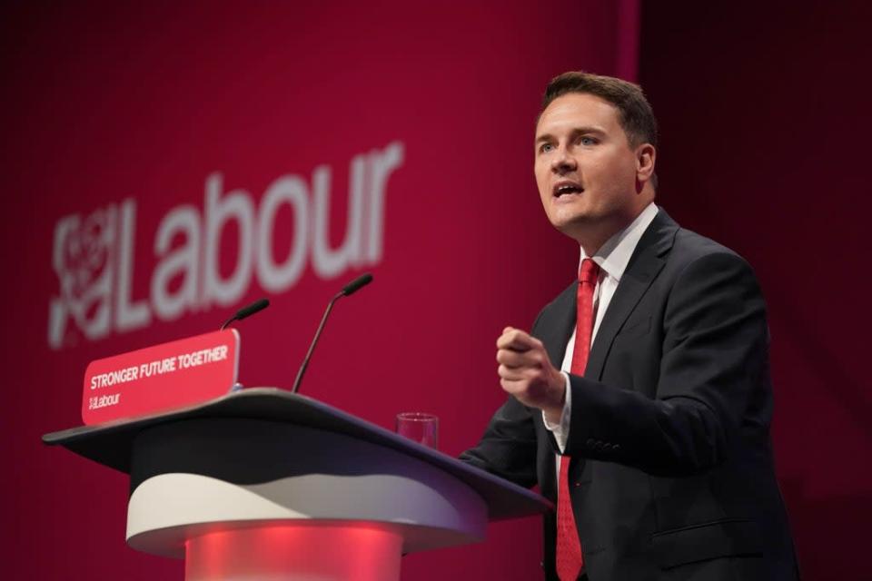 Wes Streeting (Gareth Fuller/PA) (PA Wire)