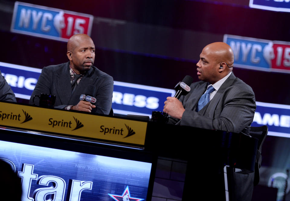 Kenny Smith says that Charles Barkley has not discussed retirement with him. (Stephen Lovekin/Getty Images for American Express)