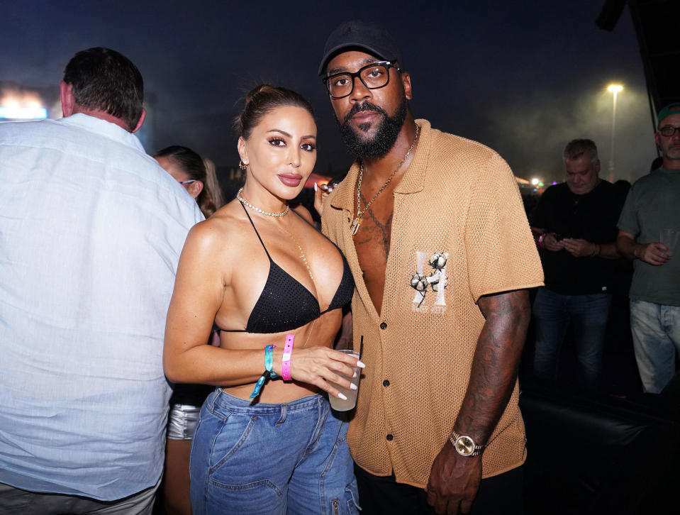 Larsa Pippen and Marcus Jordan (Roman Morris/Getty Images)