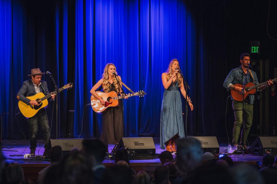 Colbie Caillat and her new group Gone West performs at the Blue Note (JaM Cellars Ballroom) during the send-off brunch on May 16.