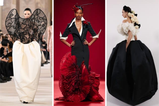 Couture Spring 2024 Trends: Shape Shifters