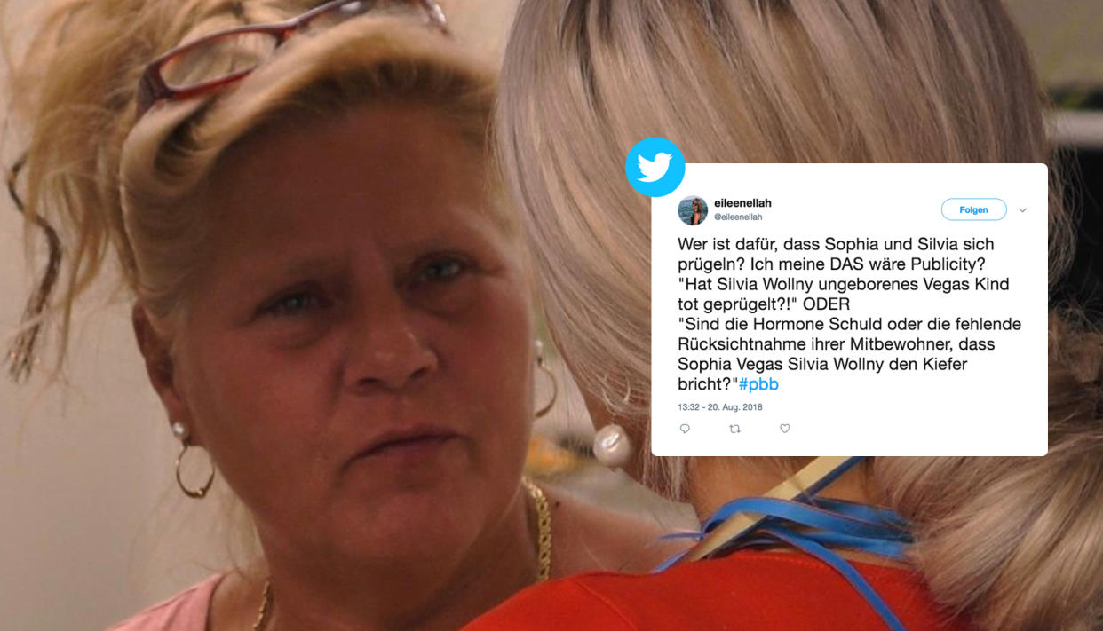 Silvia Wollny sagt Sophia Vegas schonungslos ihre Meinung. (Bild: Sat.1)