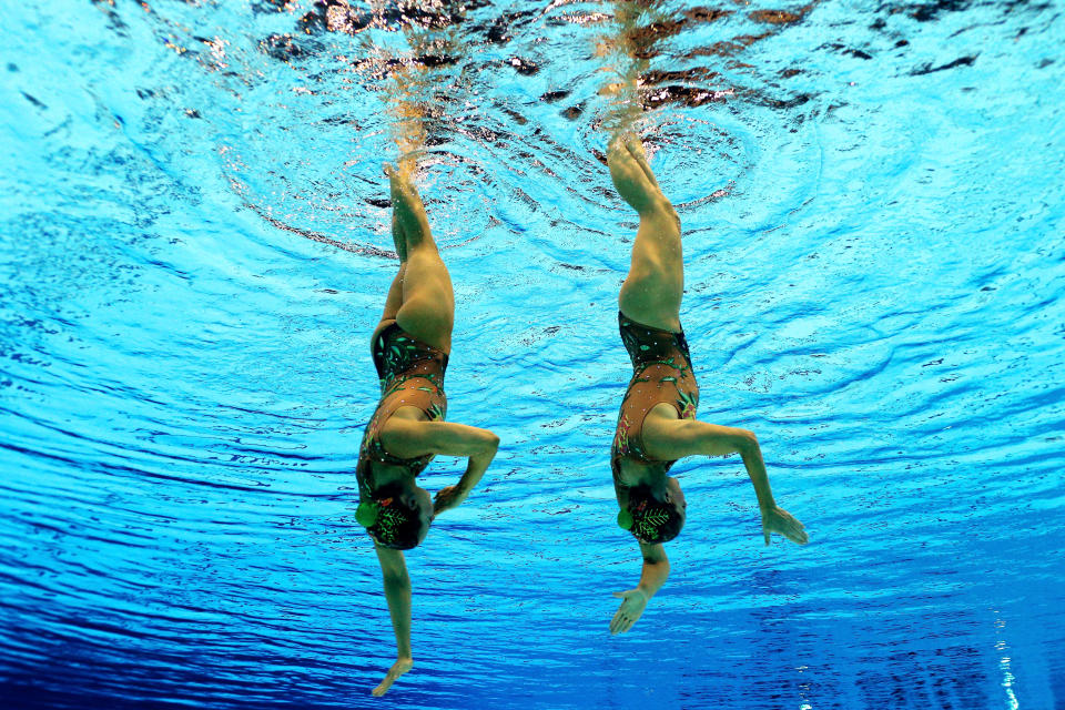 Olympics Day 10 - Synchronised Swimming