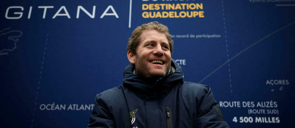 Le skippeur Charles Caudrelier, vainqueur de la Route du rhum 2022.  - Credit:Loïc Vanance/AFP