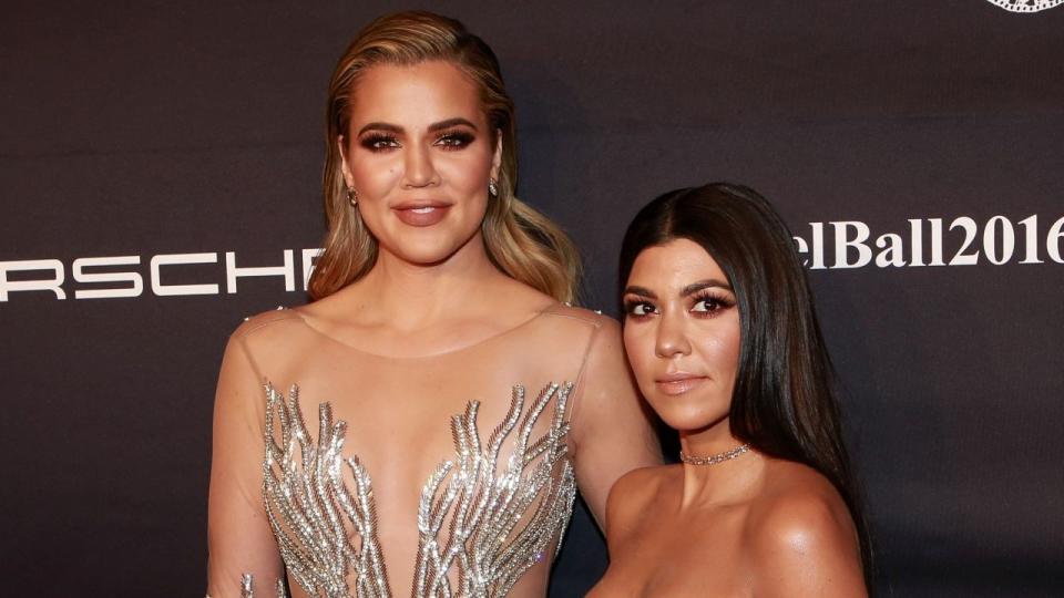 Khloe had previously teased her sister that she left on vacation when she just returned to Los Angeles.