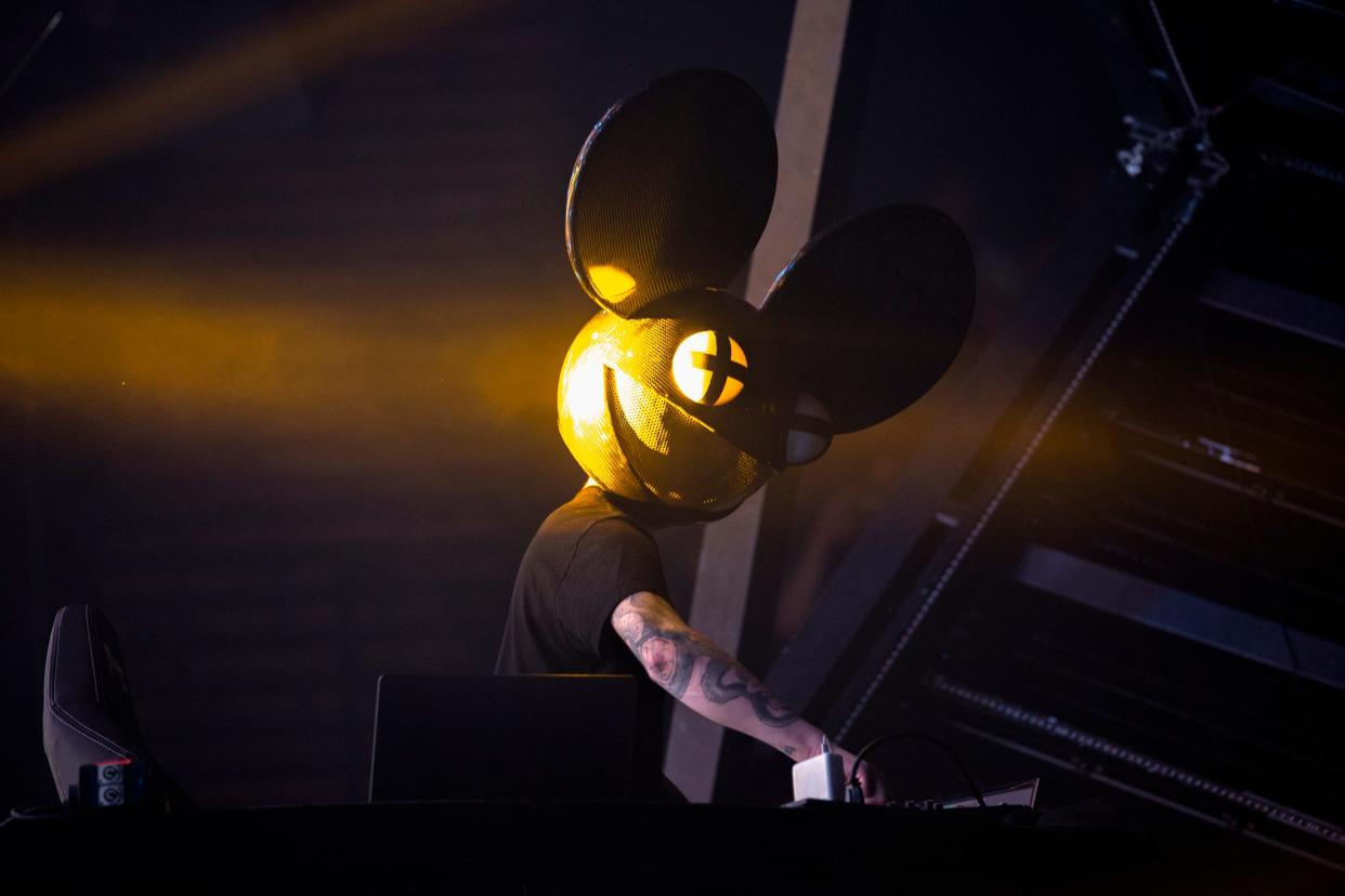 Electronic music superstar deadmau5, seen here playing at ACL Live in 2019, will headline the fall edition of this year's Seismic Dance Event at Concourse Project.