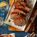 <p>Mushrooms, garlic and oats sneak some extra nutrients into this hearty and easy meatloaf. Serve with sweet potatoes and your favorite green vegetables for a super-satisfying comfort food dinner.</p> <p> <a href="https://www.eatingwell.com/recipe/274845/old-fashioned-meatloaf/" rel="nofollow noopener" target="_blank" data-ylk="slk:View Recipe;elm:context_link;itc:0;sec:content-canvas" class="link ">View Recipe</a></p>
