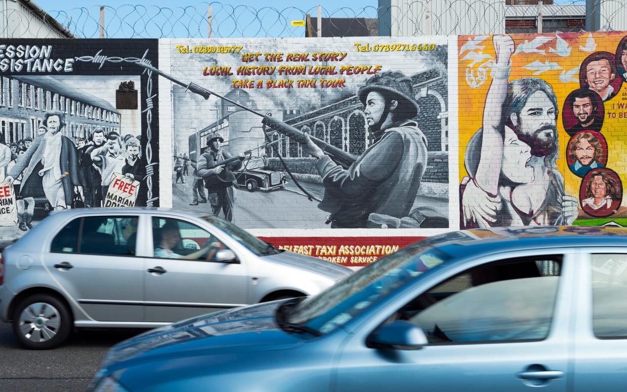 Belfast is renowned for its many political murals - Joel Carillet