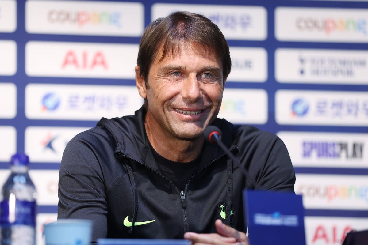 Snubbed: Man United decided against appointing Antonio Conte  (Tottenham Hotspur FC via Getty Images)