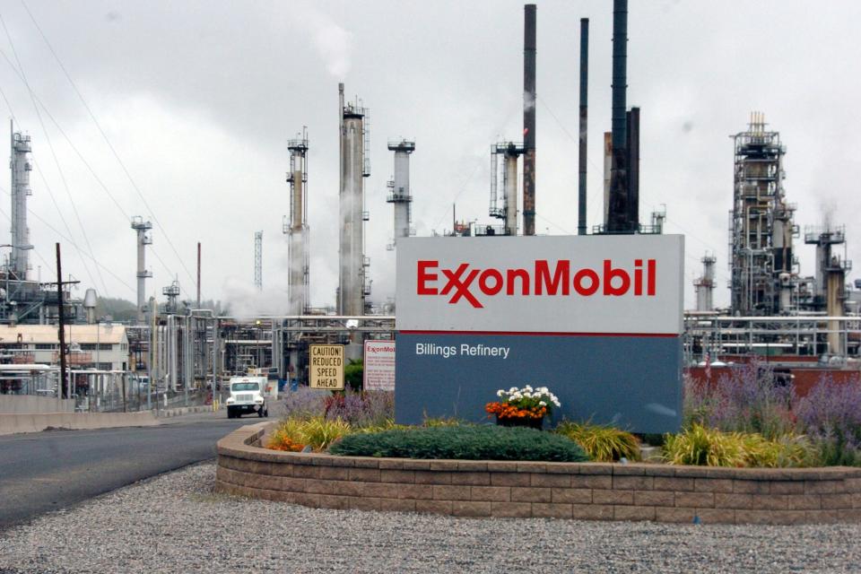 Exxon Mobil Billings Refinery sits in Billings, Montana. Exxon Mobil’s scientists were remarkably accurate in their predictions about global warming, even as the company made public statements that contradicted its own scientists' conclusions, a new study says.