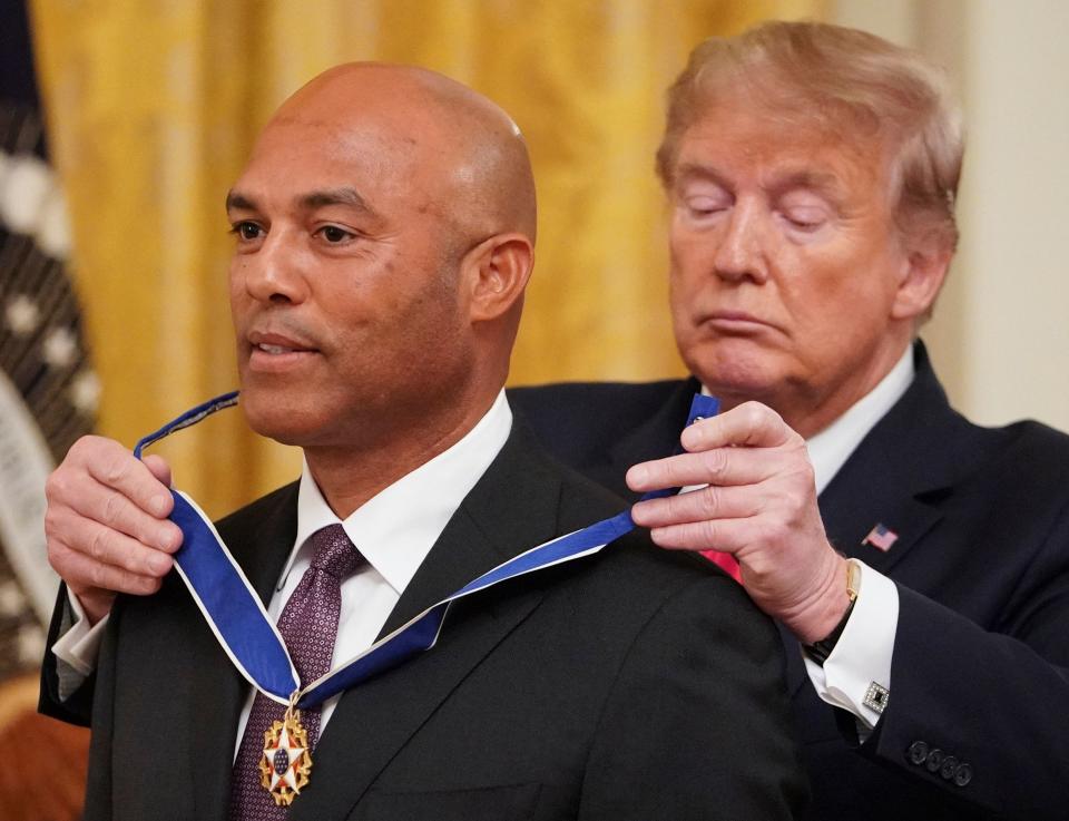 Awarded by Donald Trump in 2019.