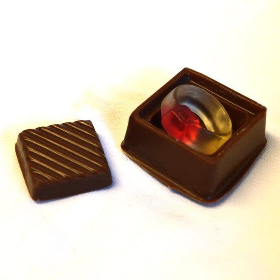 Chocolate Engagement Ring Box