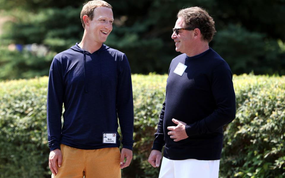 Bobby Kotick counts Facebook chief Mark Zuckerberg among his acquaintances - Kevin Dietsch/Getty Images