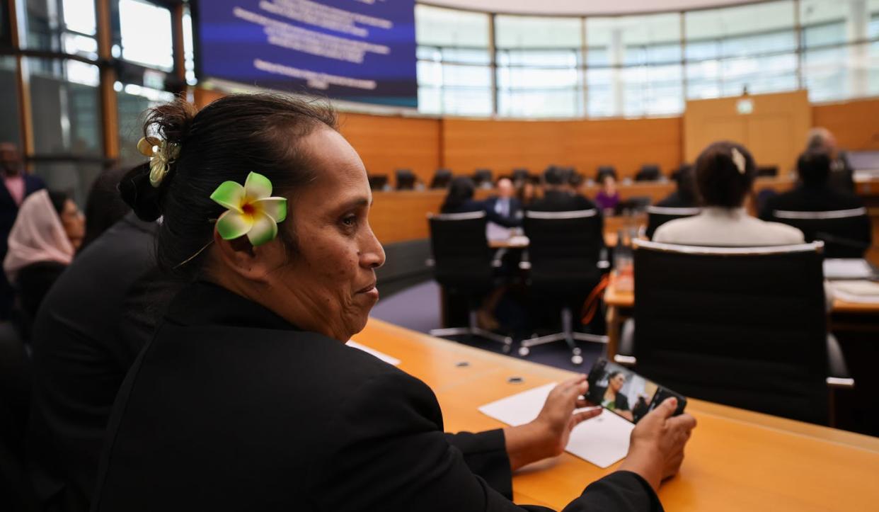 <a href="https://www.gettyimages.com.au/detail/news-photo/representative-with-a-flower-in-her-hair-and-other-news-photo/2153425411?adppopup=true" rel="nofollow noopener" target="_blank" data-ylk="slk:Christian Charisius/dpa/Getty Images;elm:context_link;itc:0;sec:content-canvas" class="link ">Christian Charisius/dpa/Getty Images</a>