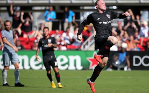 Rooney joined MLS side DC United last year - Credit: USA TODAY SPORTS