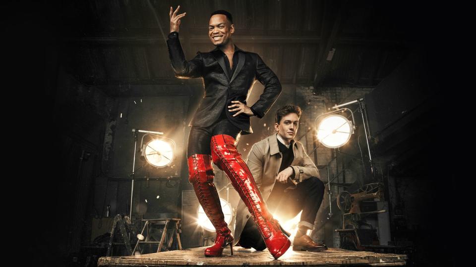 johannes radebe, dan partridge, kinky boots