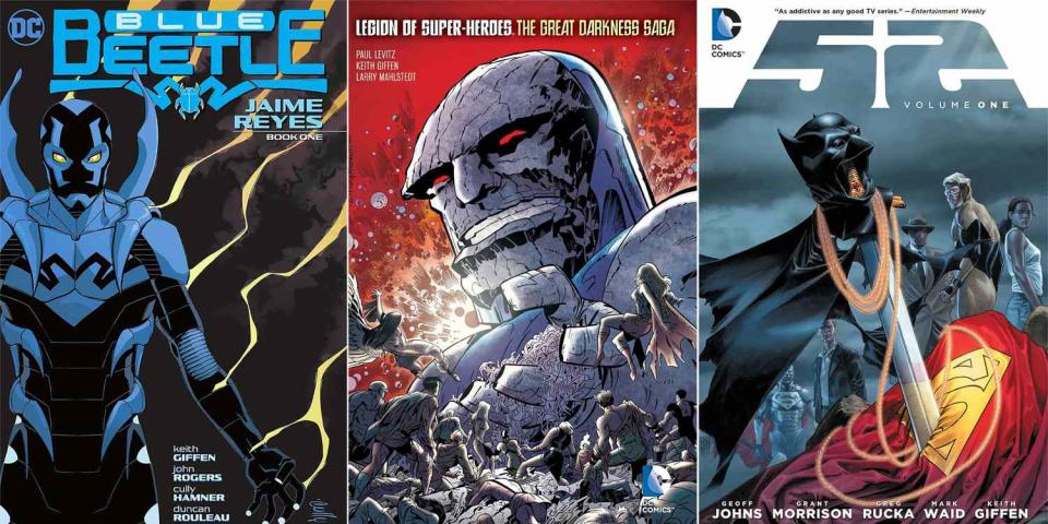 'Blue Beetle,' 'The Great Darkness Saga,' and '52' were among Keith Giffen's many iconic superhero comics