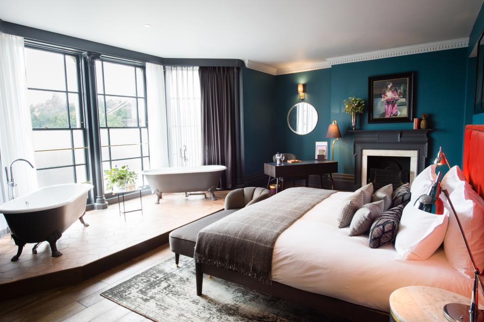 A room at the Avon Gorge by Hotel du Vin [Photo: Amy Murrell]