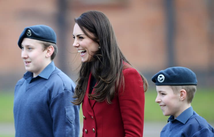 Kate looked like she had a great time [Photo: PA Images]