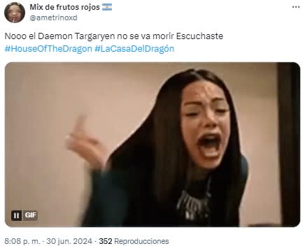 la casa del dragon tercer capitulo memes daemon