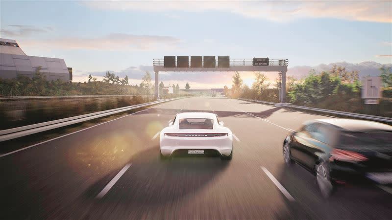 保時捷以遊戲引擎開發未來智慧型車。（圖／Porsche提供）