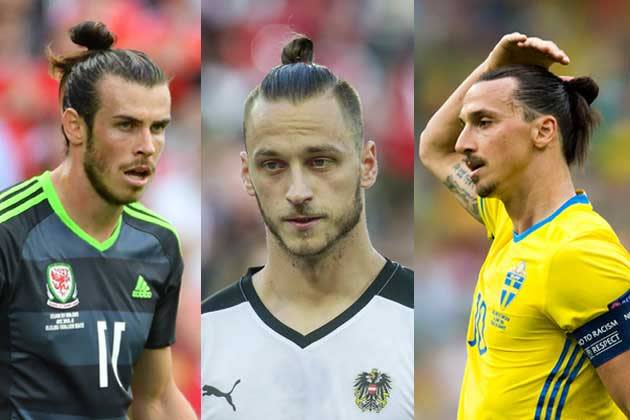 GARETH BALE (WALES), MARKO ARNAUTOVIC (ÖSTERREICH), ZLATAN IBRAHIMOVIC (SCHWEDEN)