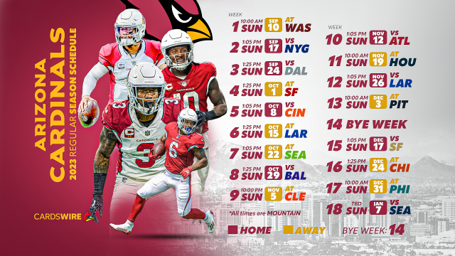 arizona cardinals home games