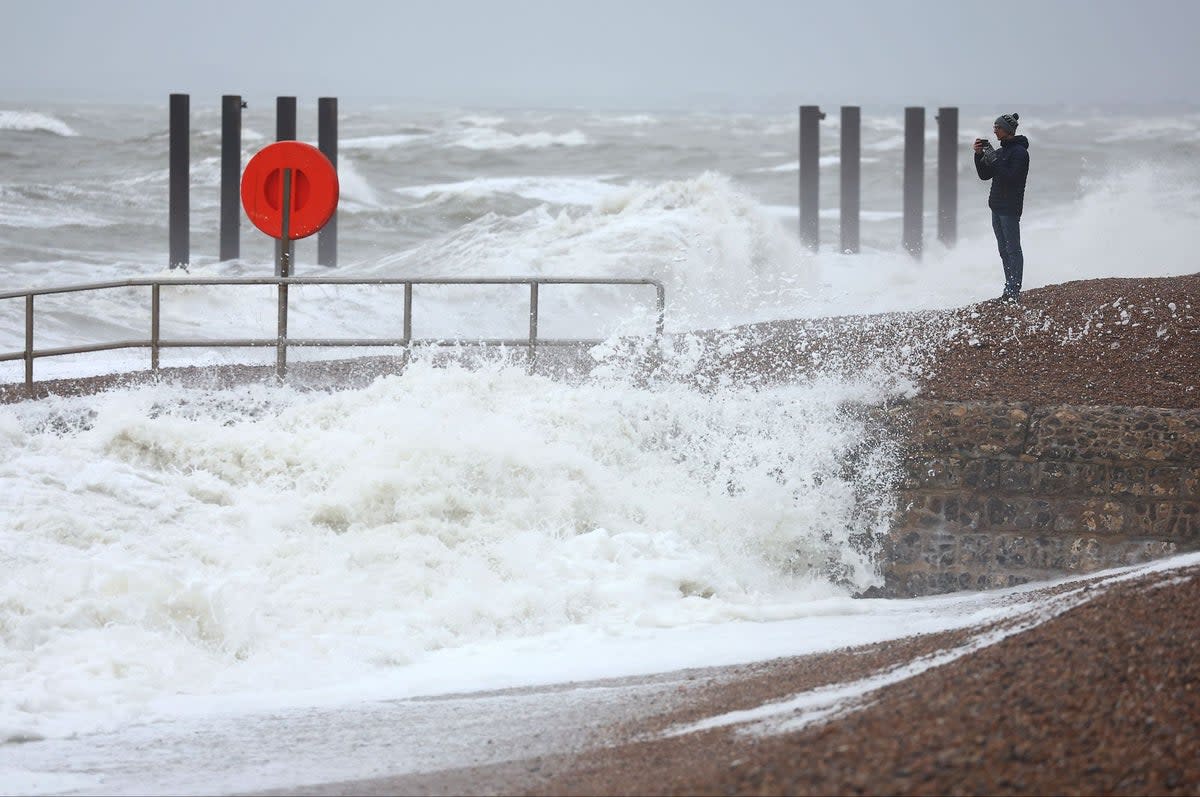 High tide in Brighton (Getty Images)