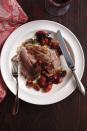 <p>This roast is simple but bright, with grape tomatoes, garlic, cumin, and orange working to create a subtle Mediterranean feel. Although it serves eight, you'll definitely have leftovers—which will make for amazing sandwiches.</p><p><strong><a href="https://www.countryliving.com/food-drinks/recipes/a32918/orange-cumin-leg-of-lamb-roasted-tomatoes-garlic-recipe-125156/" rel="nofollow noopener" target="_blank" data-ylk="slk:Get the recipe;elm:context_link;itc:0;sec:content-canvas" class="link ">Get the recipe</a>.</strong> </p>