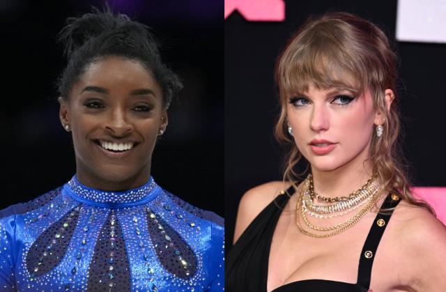 Simone Biles Explains Why Taylor Swift Selfie Didn't Happen at  Chiefs-Packers Game