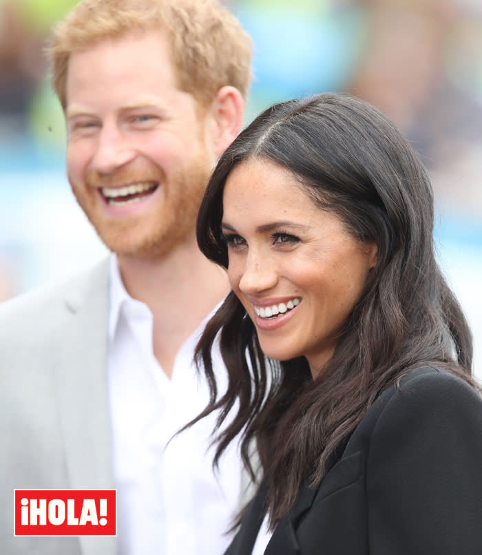 Meghan Markle y el príncipe Harry