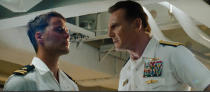 Taylor Kitsch and Liam Neeson in Universal Pictures' Battleship - 2012