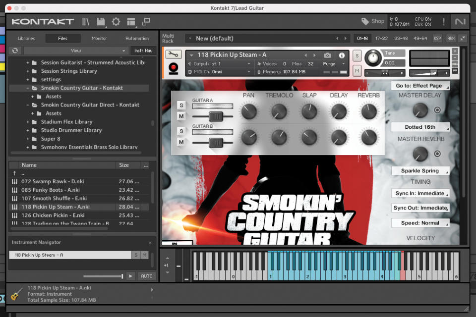 NI Kontakt 7 Guitar