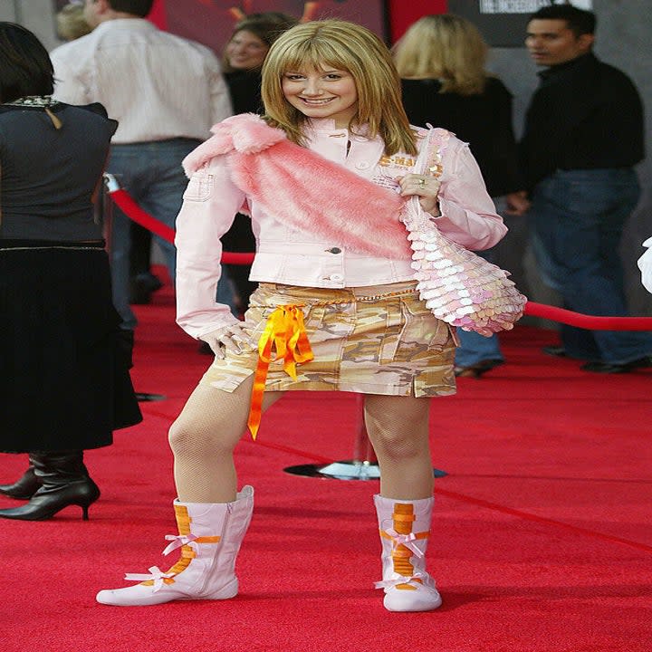 Ashley Tisdale on the red carpet