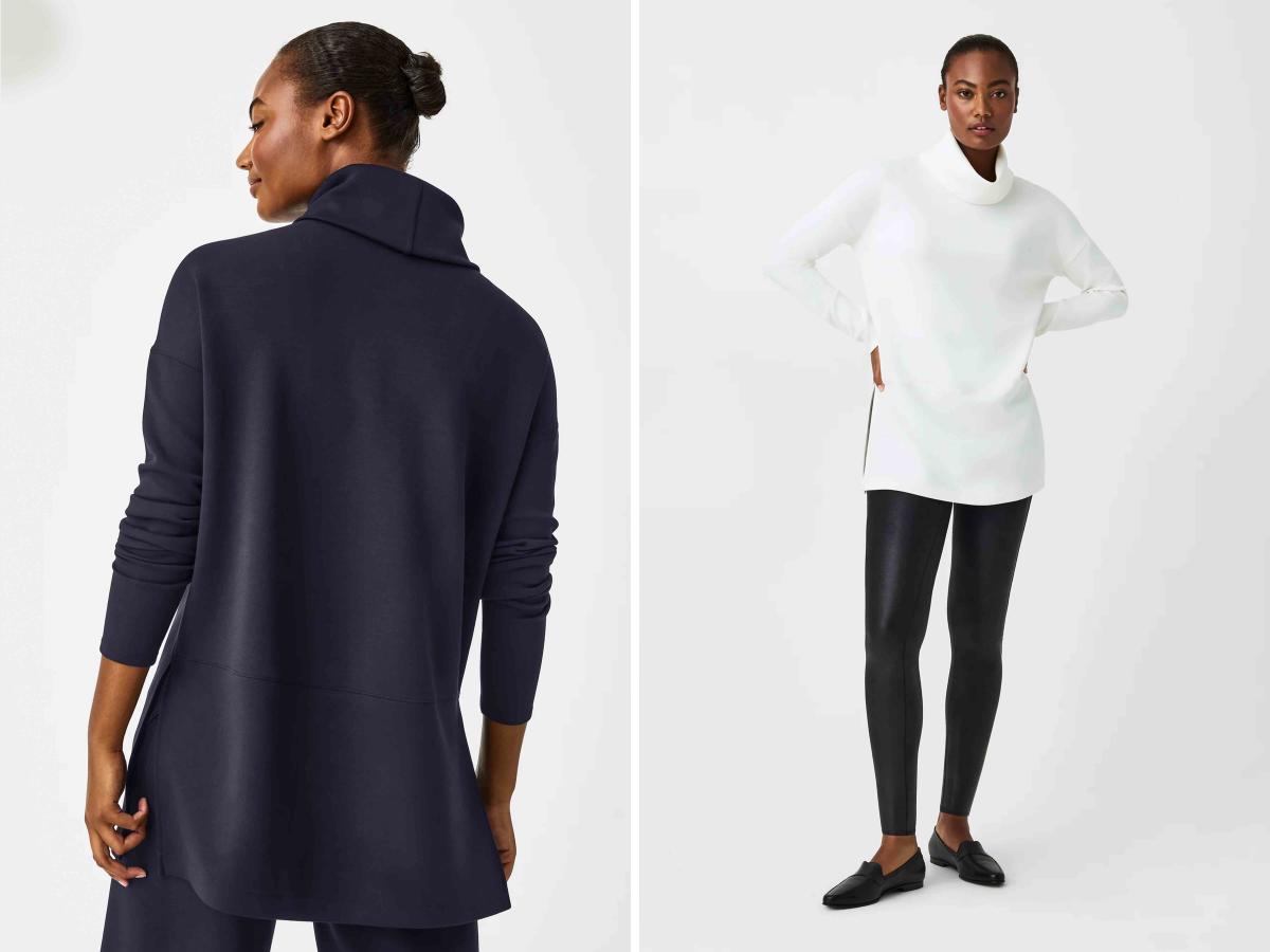 This Ultra-Cozy Spanx Turtleneck Is Selling Like Hotcakes Thanks to 1 ...