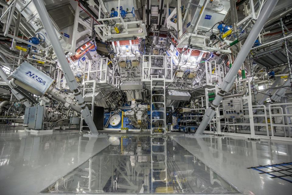 Instalaciones del Lawrence Livermore National Laboratory de Estados Unidos. <a href="https://www.llnl.gov/news/national-ignition-facility-achieves-fusion-ignition" rel="nofollow noopener" target="_blank" data-ylk="slk:LLNL.GOV;elm:context_link;itc:0;sec:content-canvas" class="link ">LLNL.GOV</a>