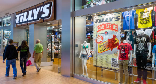 Tilly's store in the Mall of America, Bloomington, Minneapolis, Minnesota, USA