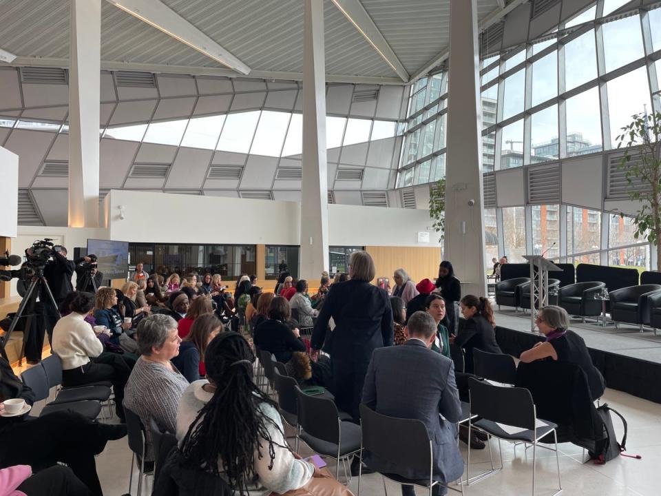 City Hall hosted its first ever Women’s Policy Summit on Monday, March 6 (Noah Vickers/Local Democracy Reporting Service)