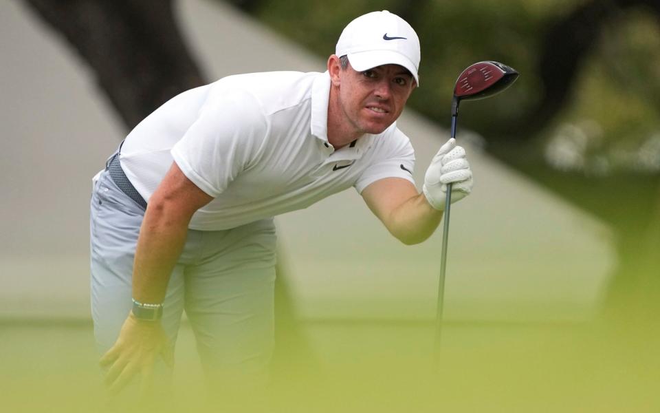 Rory McIlroy bests Scottie Scheffler in pre-Masters battle after defeat to Cameron Young - AP/Eric Gay