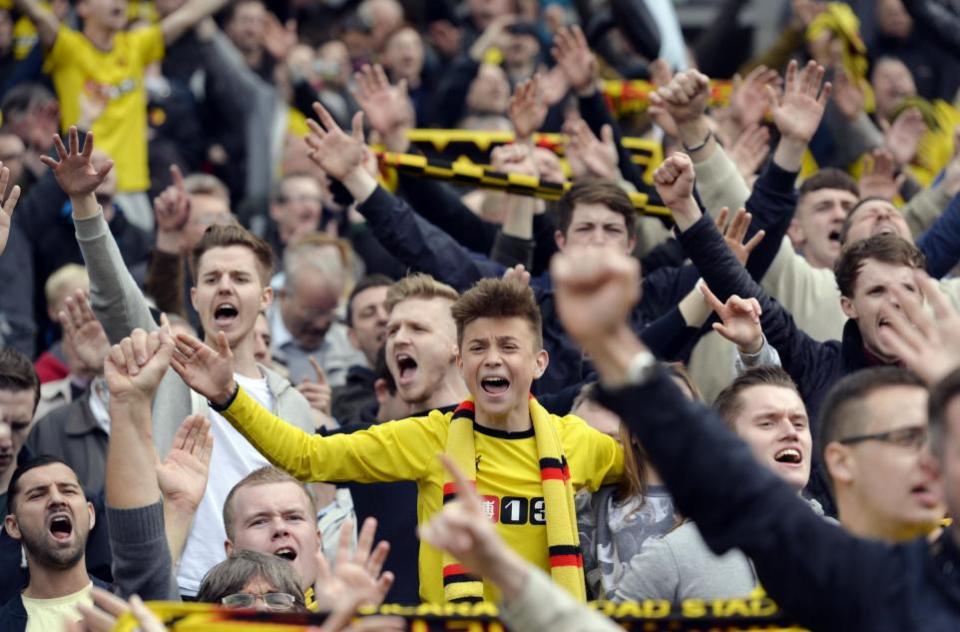 Watford Observer: There were wonderful scenes after the final whistle