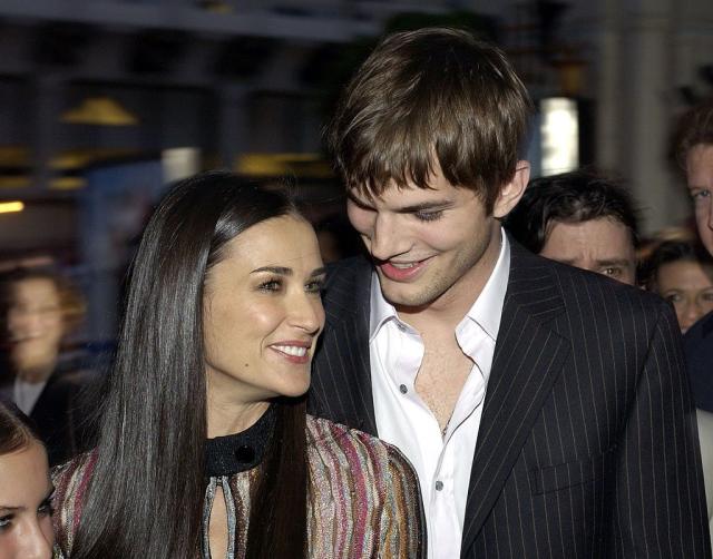 Demi Moore Anal Porn - Ashton Kutcher Says Having a Kid With Demi Moore â€œWould Have Been  Incredibleâ€