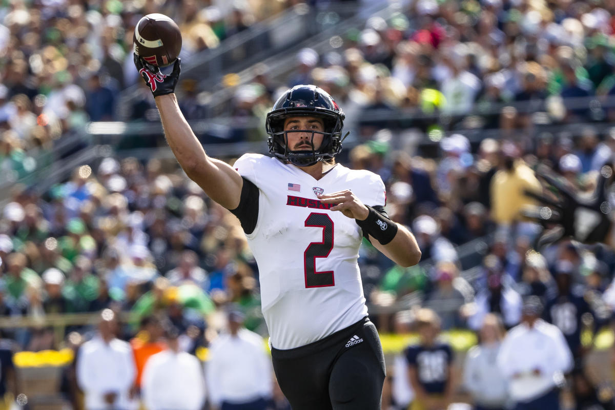 Northern Illinois stuns No. 5 Notre Dame for first-ever win over a top-10 team