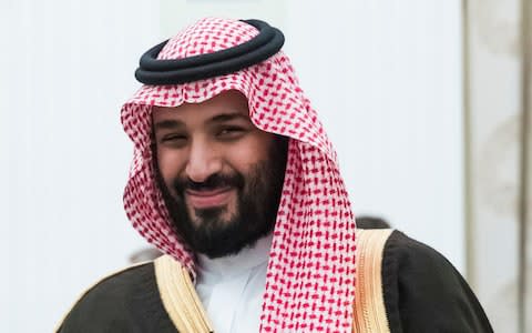 Saudi Crown Prince Mohammed bin Salman - Credit: AP Photo/Pavel Golovkin