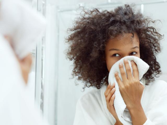 No, you don't need to use disposable face towels to prevent acne